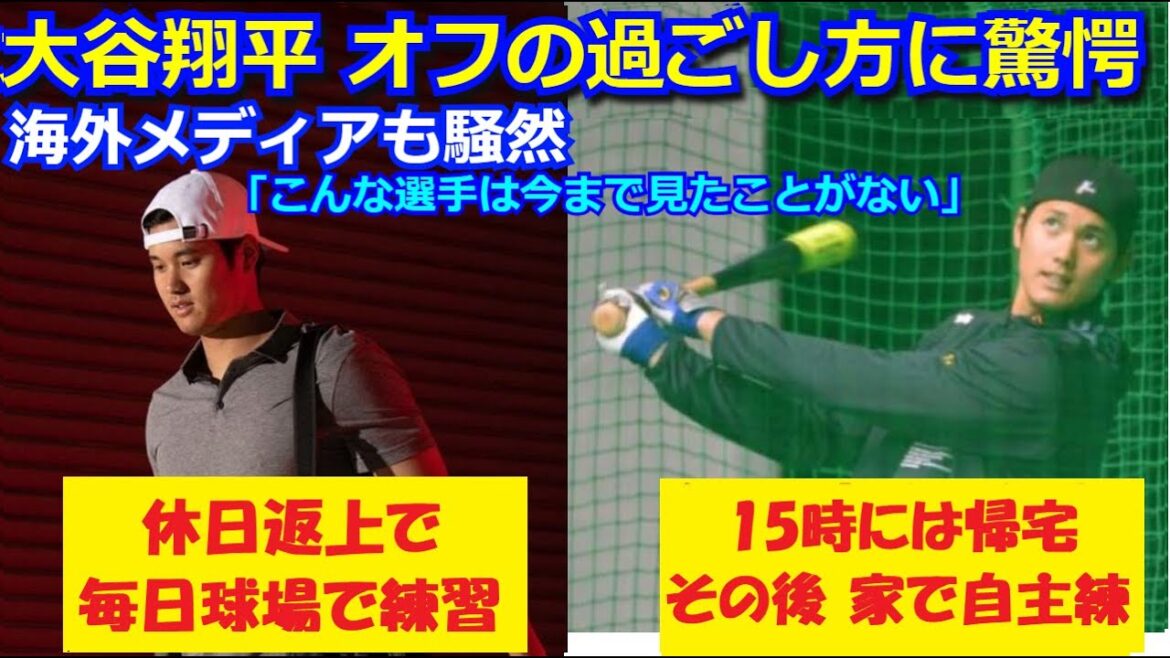 【驚愕】エンゼルス大谷翔平の私生活に海外メディアが驚愕　オフシーズンのストイックな日常がヤバい「ここまで野球に人生をささげた選手は見たことがない」【海外の反応 mlb プライベート】
