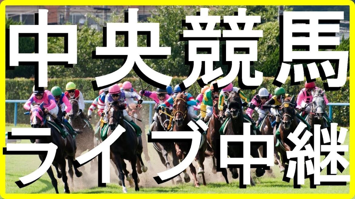 中央競馬ライブ中継「京成杯オータムハンデキャップ GⅢ」「セントウルステークスGⅡ」他