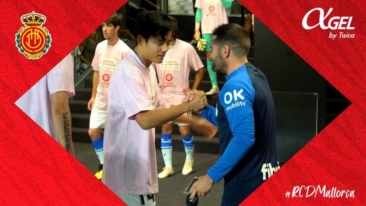 久保建英、マジョルカのフィジオセラピストと再会 | RCD Mallorca