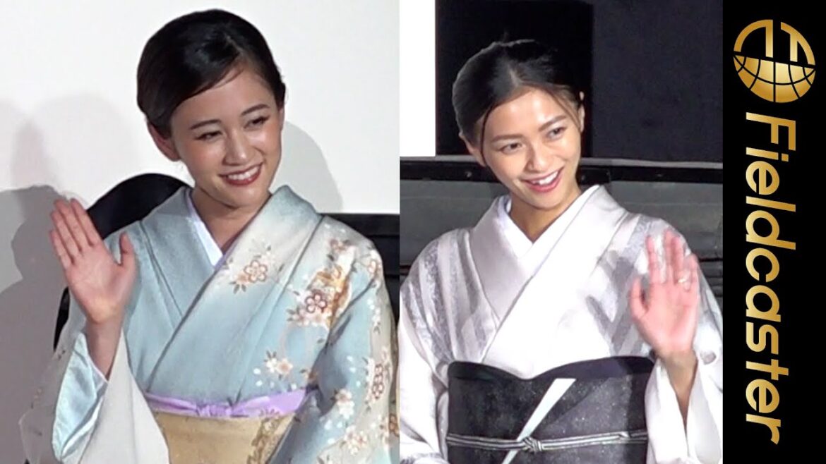 人力車で豪華俳優陣登場！　前田敦子、榮倉奈々らは着物で華やかに