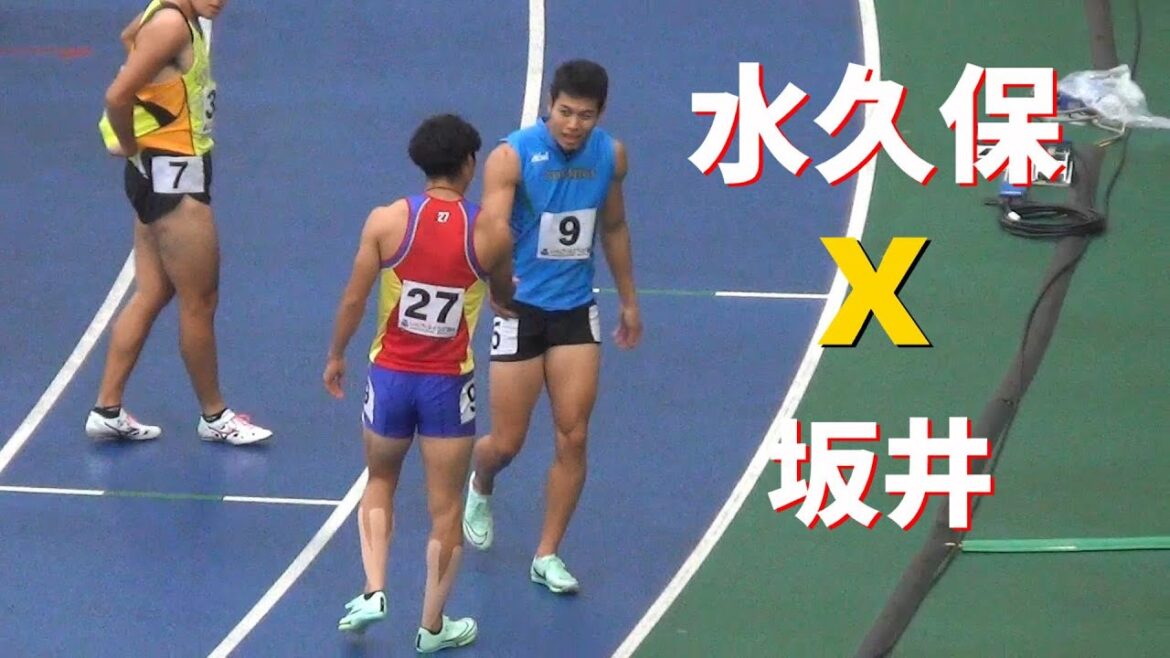 坂井・柳田・水久保など 予選 成年男子100m 栃木国体陸上2022