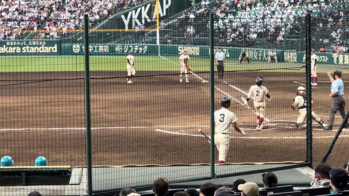 大阪桐蔭　6回裏の攻撃　(二松学舎大付戦)