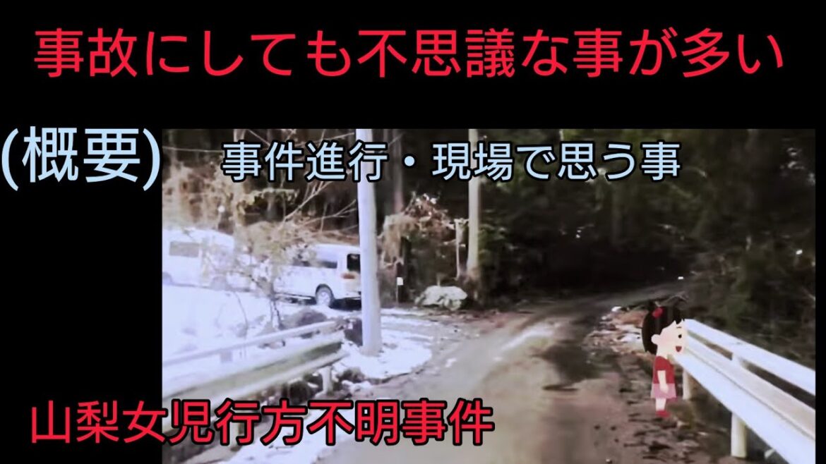 捜査進行・事件現場で思うこと・(山梨女児行方不明事件)骨・足跡・事件概要