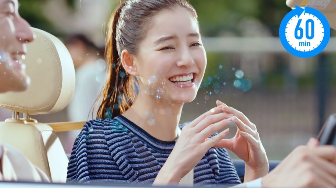 新木優子、ドライブデート中も息キレイに　本人が歌うCMソングにも注目！　「フリスク クリーンブレス」新CM「FRISK60分息キレイ篇」
