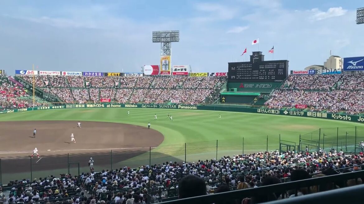 智弁和歌山　対　国学院栃木　試合終了