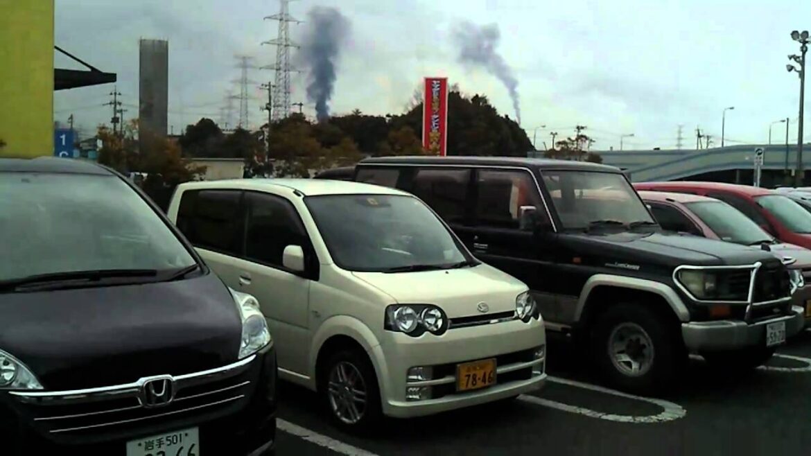 東日本大震災地震発生時映像　イオン多賀城店　Earthquake in Japan