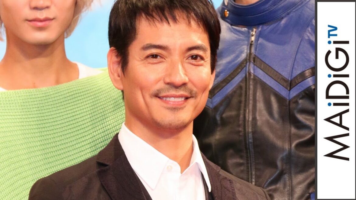 沢村一樹、劇場版で新たな仮面ライダーに！　特撮映画「劇場版 仮面ライダーゴースト 100の眼魂とゴースト運命の瞬間」制作発表会見１　#Ikki Sawamura　#Kamen Rider Ghost