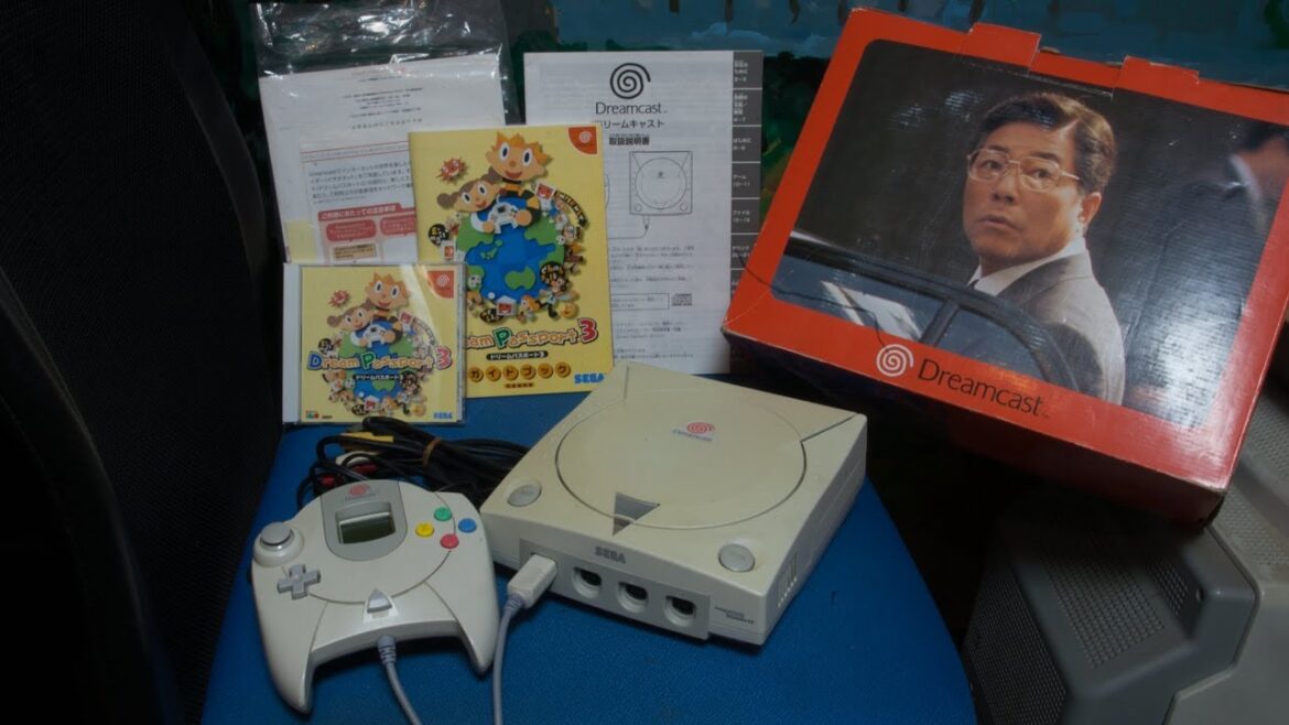 済 910 円 HKT-3000 Sega DreamCast セガドリームキャスト 湯川専務パッケージ 湯川英一