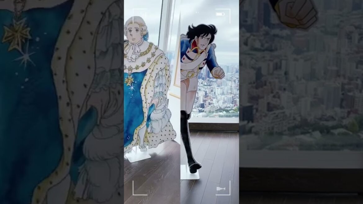 誕生50周年ベルサイユのばら展/昭和世代は感動🌹🌹🌹 #shorts #shortsvideo #ベルばら