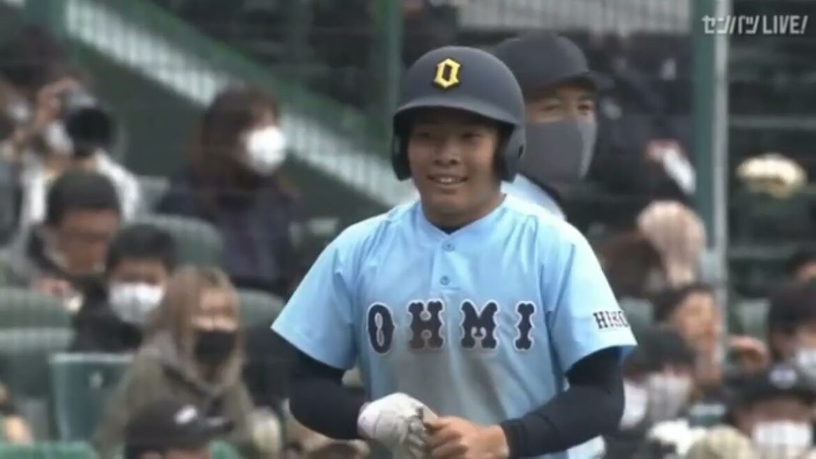 近江高校 恐怖のラストバッター18番 清谷大輔くん