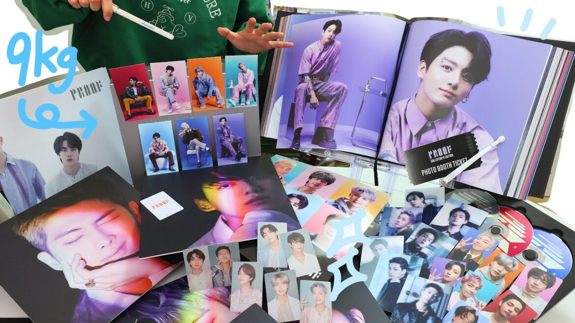 1개에 9kg인 앨범이 나왔다?! 가격은 30만원😱 BTS PROOF 콜렉터 에디션 언박싱 BTS Proof Collector's Edition Unboxing