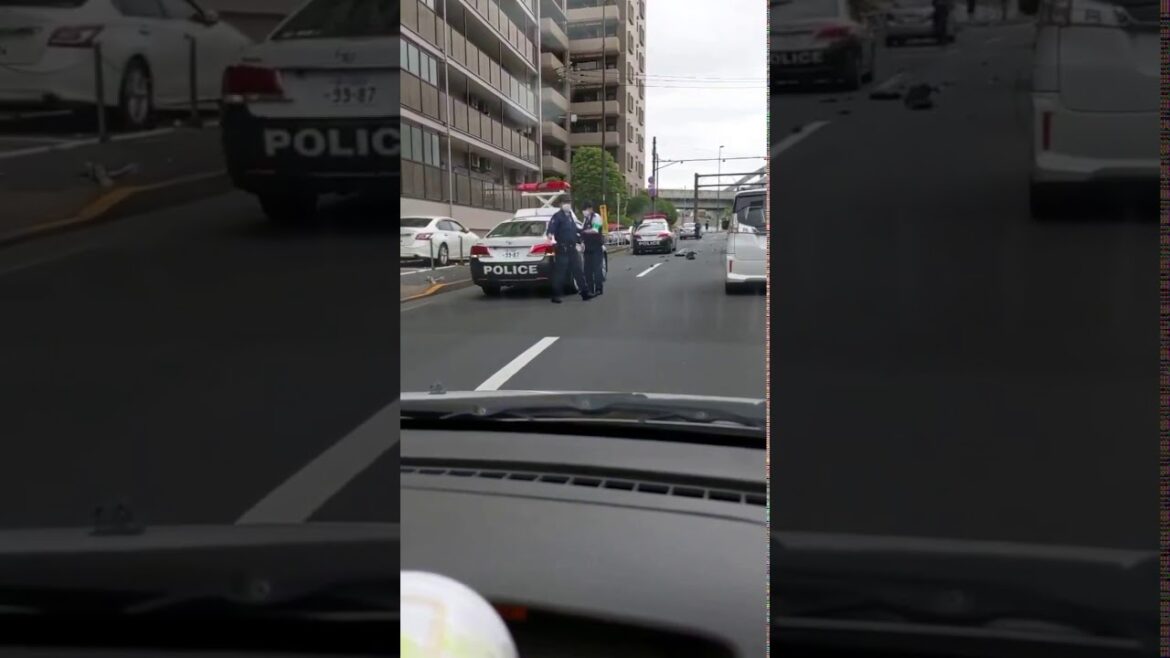 商売女シャブ中ベンツが死亡事故起こして逃走開始