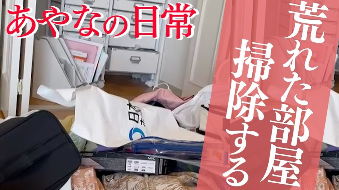 【あやな】とある日の掃除。