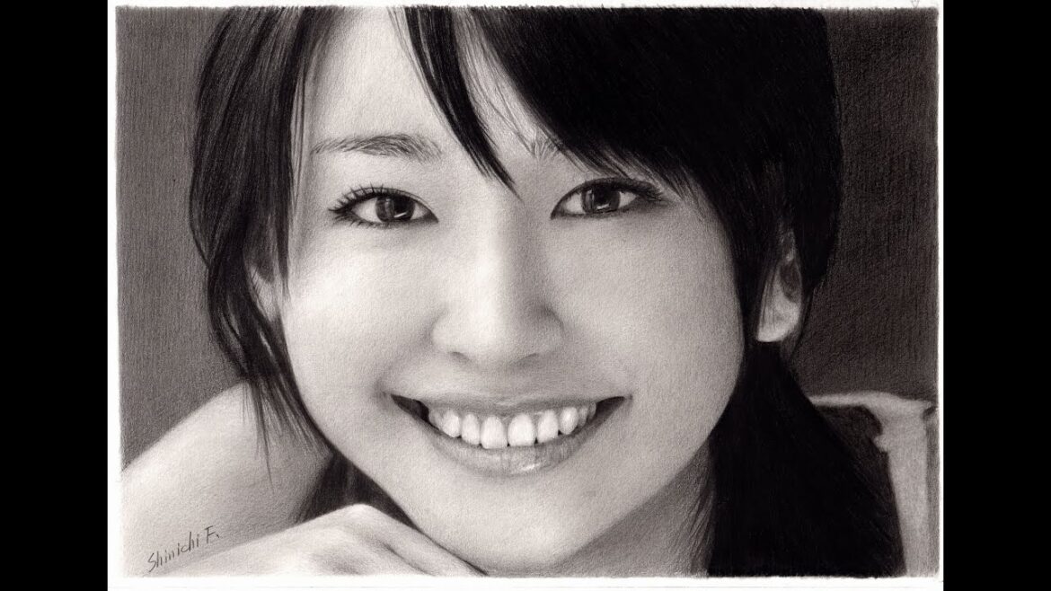 鉛筆画 新垣結衣 完成までの一部始終 動画 早送り / Pencil drawing/ Yui Aragaki/ Portrait/ How To Draw 鉛筆画 新垣結衣 完成までの一部始終 動画 早送り / Pencil drawing/ Yui Aragaki/ Portrait/ How To Draw