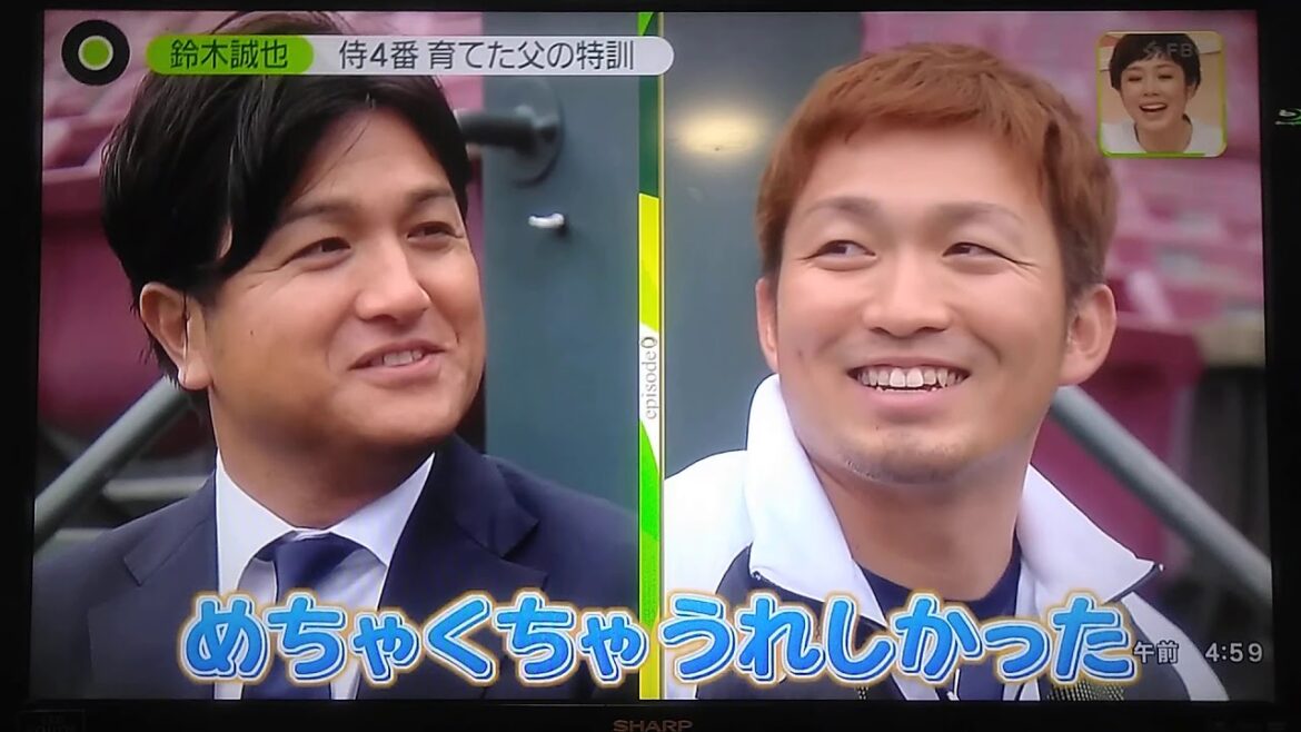 鈴木誠也(広島カープ)高橋由伸対談　1月31日