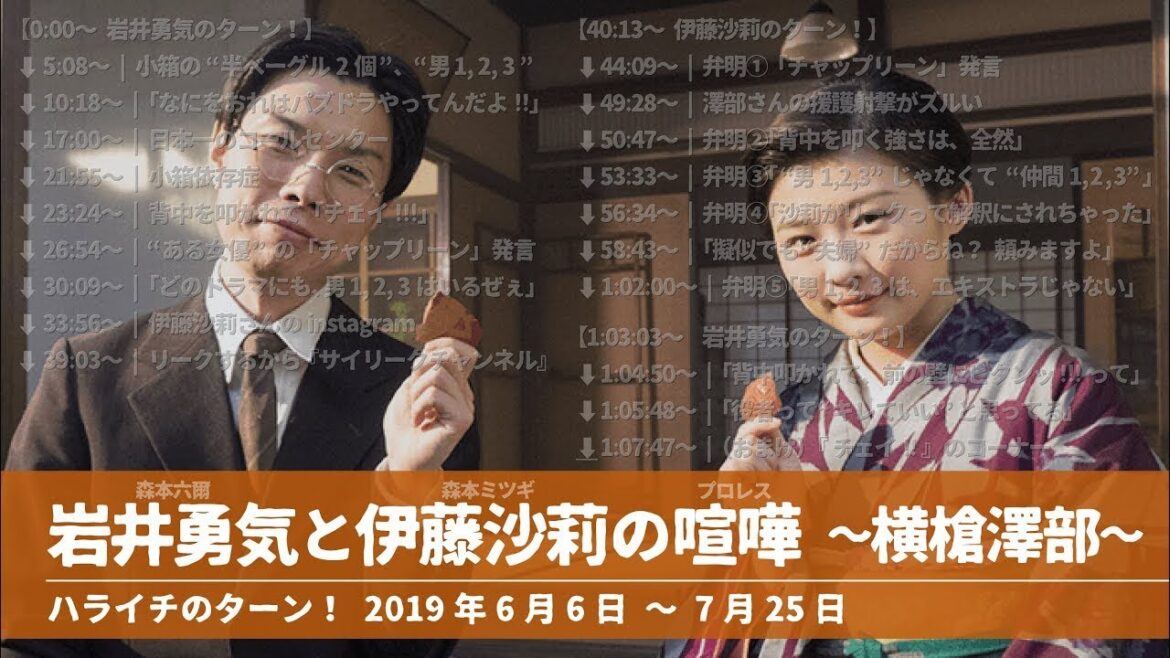 岩井勇気と伊藤沙莉の喧嘩(プロレス) 〜横槍澤部〜【ハライチのターン！岩井トーク】2019年6月6日〜7月25日