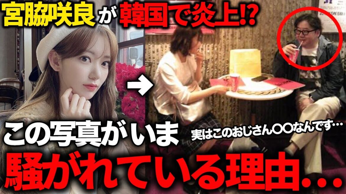 韓国のネット記事「宮脇咲良60代おじさんデート」の誤解を解きたい!🔥
