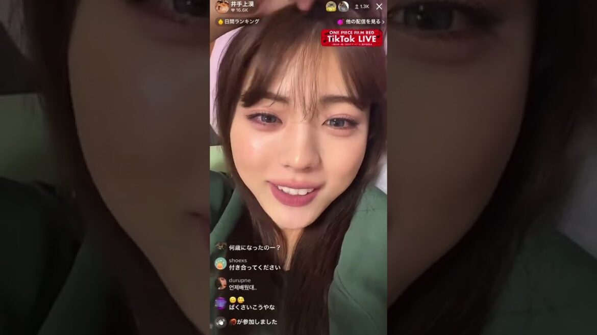 【10/5②】漠ちゃんTikTok LIVE