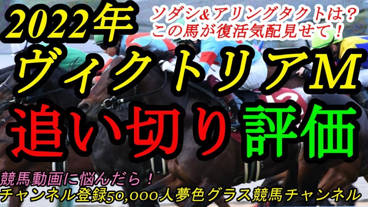 【最終追い切り評価】2022ヴィクトリアマイル！注目のソダシ&デアリングタクトは？あの馬が大分戻ってきた！？