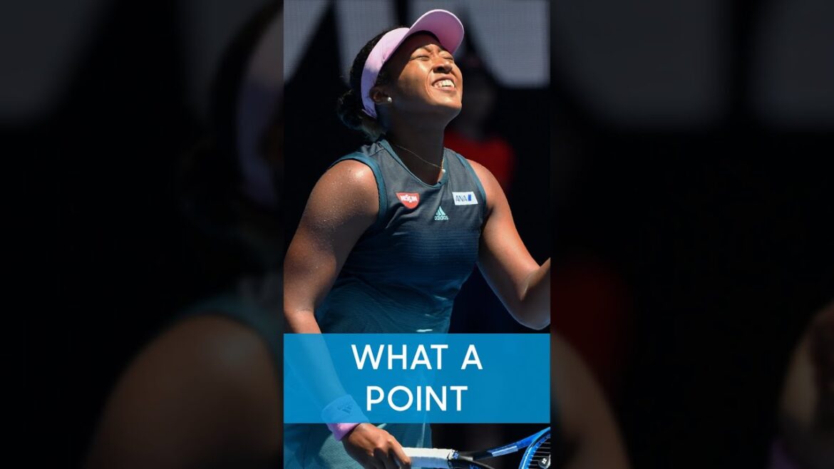 Naomi Osaka wins STUNNING rally! 😱