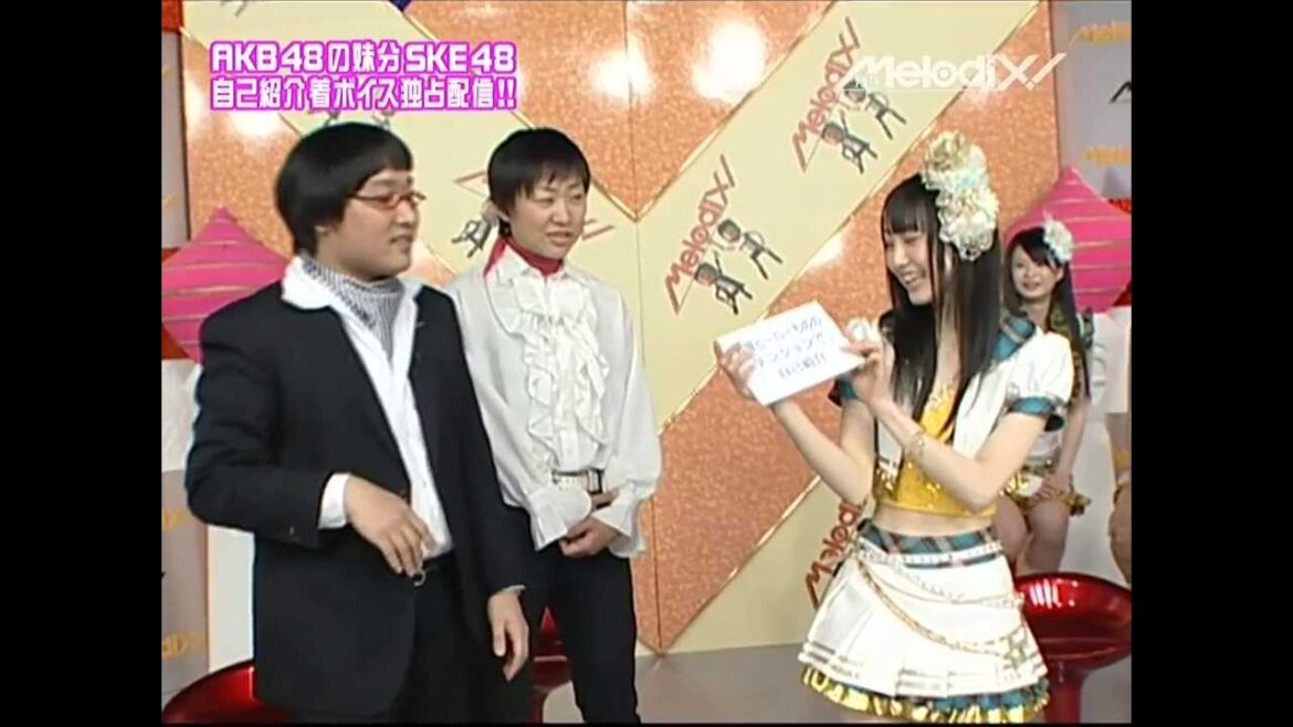 れなちゃん　戦隊モノ風自己紹介　松井玲奈