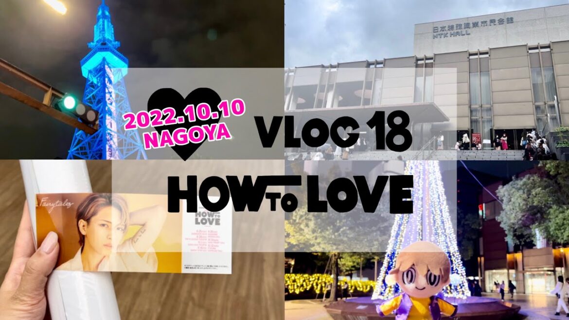 vlog 𓅿How To Love 名古屋/岩橋玄樹くんライブツアー