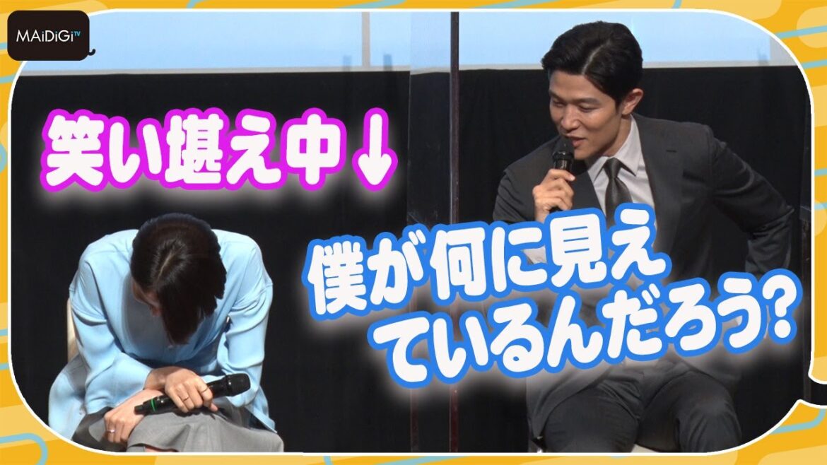 長澤まさみ、バナナ食べる鈴木亮平に爆笑「僕が何に見えているんだろう？」と突っ込みも　ドラマ「エルピスー希望、あるいは災いー」制作発表会