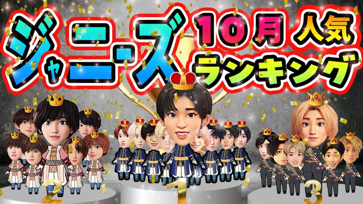 【独自アンケート】ジャニーズ人気グループTOP10！！ファン4000人の投票結果を発表！　※投票いただいた視聴者様ありがとうございました。
