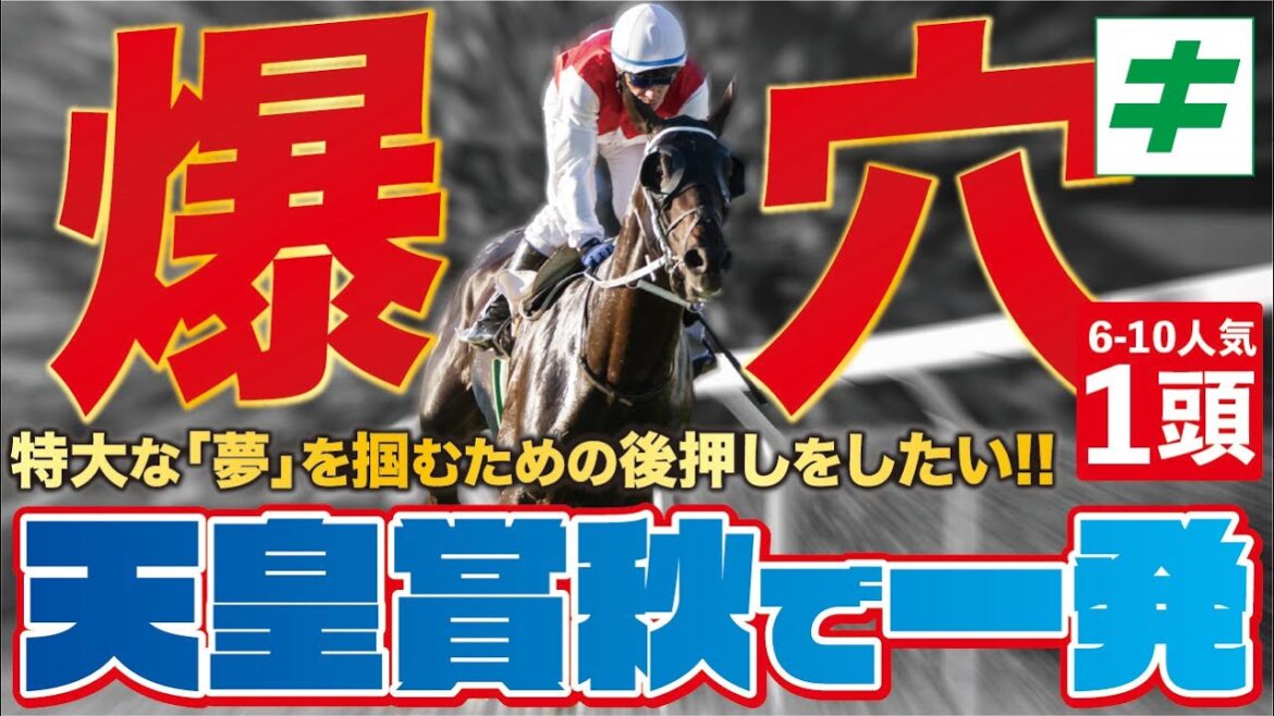 天皇賞秋 2022 【予想/穴馬】心身両面での急激な進化に夢を乗せて！ただの伏兵にとどまらない「★あの馬」に期待！