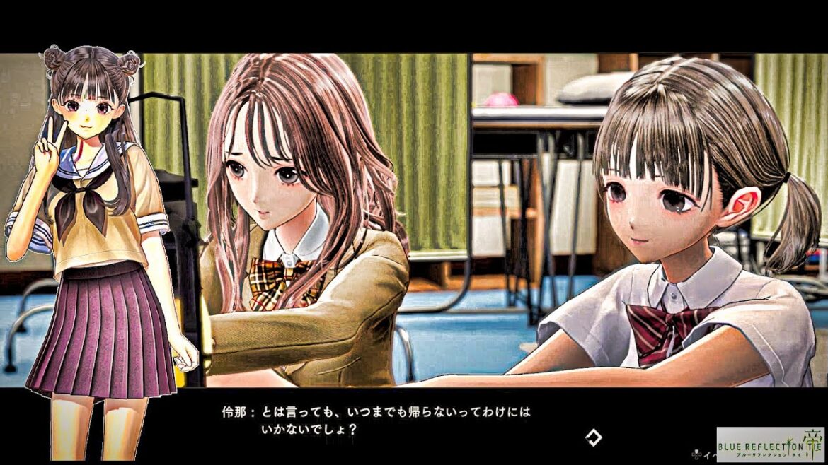 BLUE REFLECTION TIE/帝 大切なものを探す旅 006 Chapter0 果てなき青 ★ネタバレあり