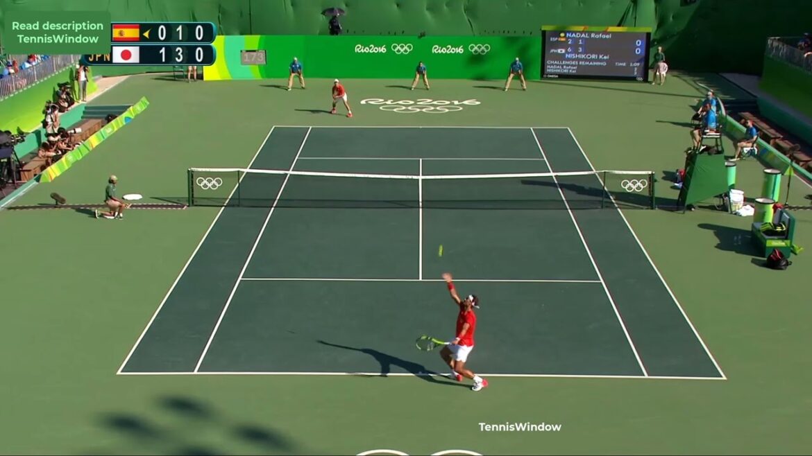 Nishikori (錦織) VS Nadal (ナダル)