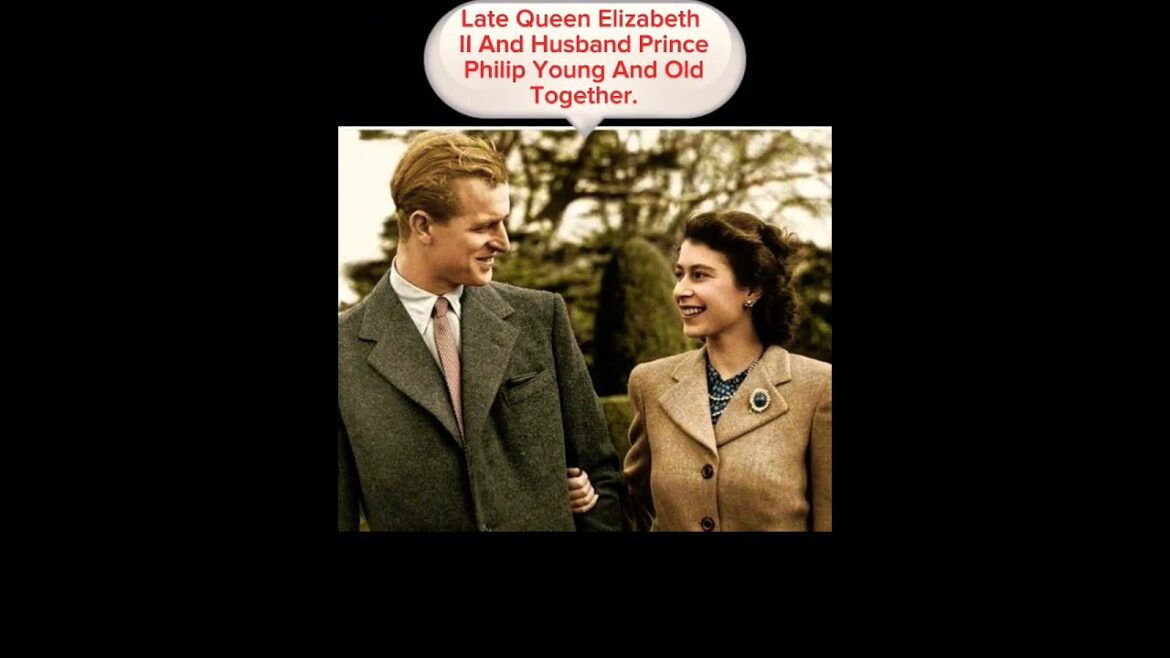 The Late Queen Elizabeth And Husband Prince Philip.#short