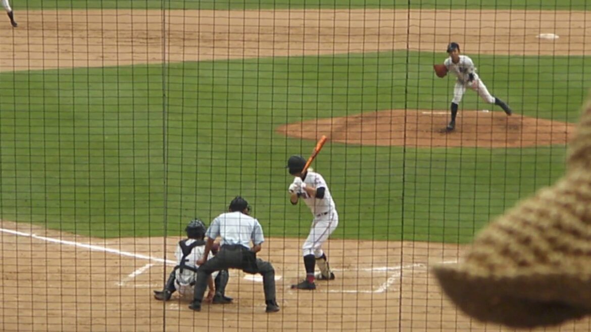 【第99回 夏の甲子園 広島県予選 決勝】広島新庄 有村綜留のピッチング_2017072501