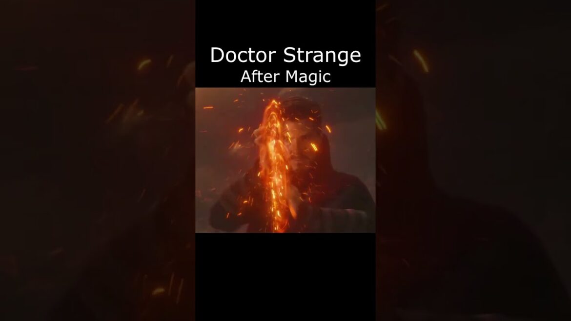 Doctor Strange Before and After Magic #shorts