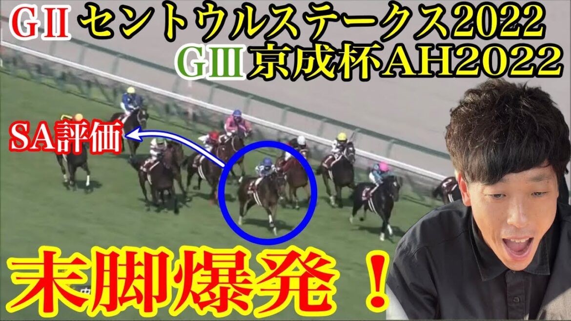 GⅡセントウルステークス2022 & GⅢ京成杯AH2022【実戦動画】