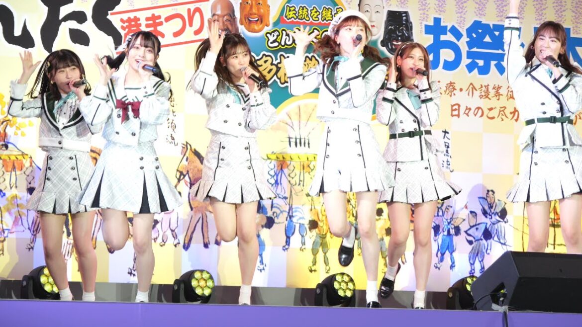 HKT48　    第61回博多どんたく港まつり    　お祭り本舞台