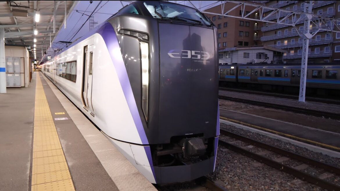 JR東日本 特急あずさ２号 （E353系運行） 超広角車窓 進行左側 松本～東京【4K60P】
