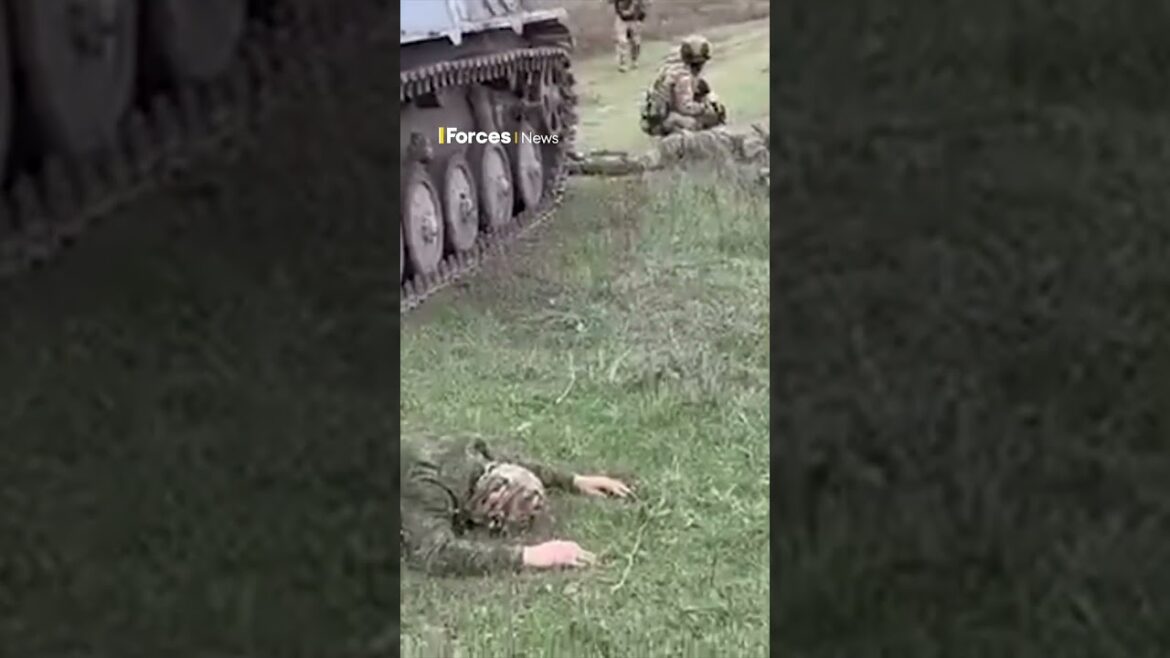 Russian troops seen in video reportedly surrendering