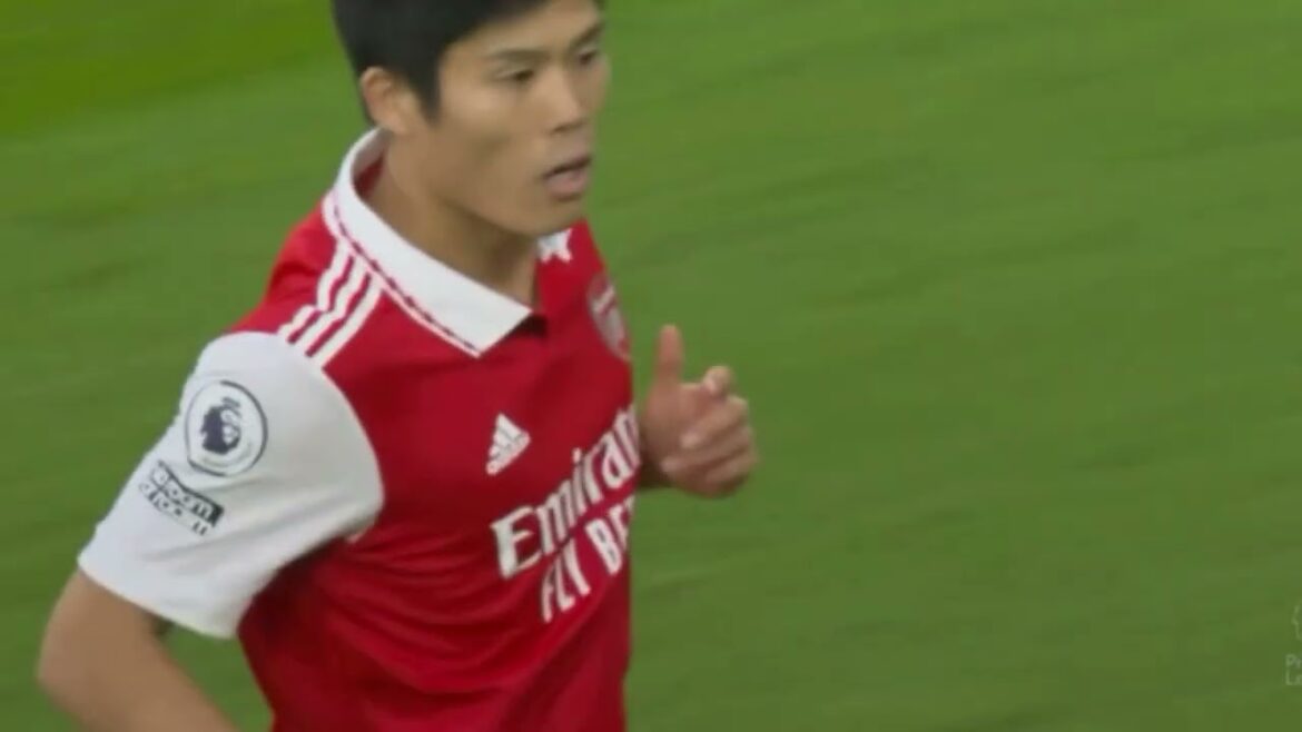 冨安プレー集 リバプール戦 2022年10月9日