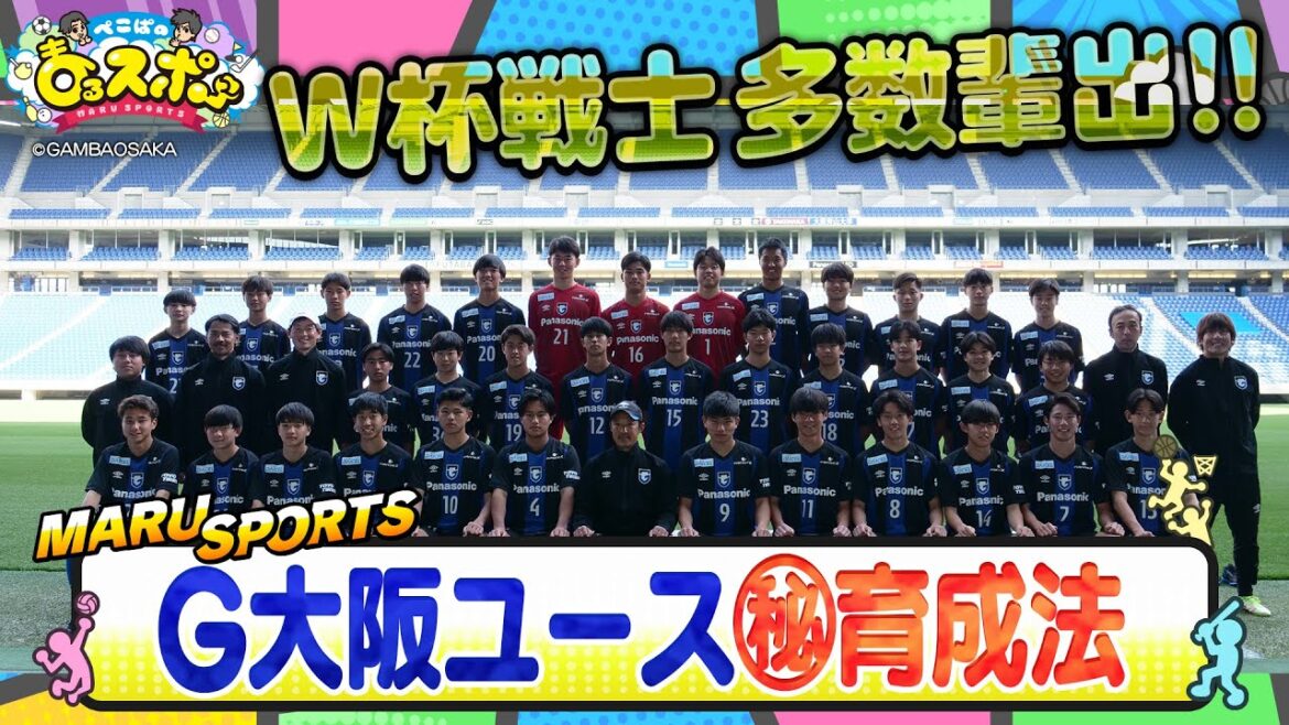 「潜入する」⇒FIFAワールドカップに選手を多数輩出！ ガンバ大阪ユースの㊙育成法！