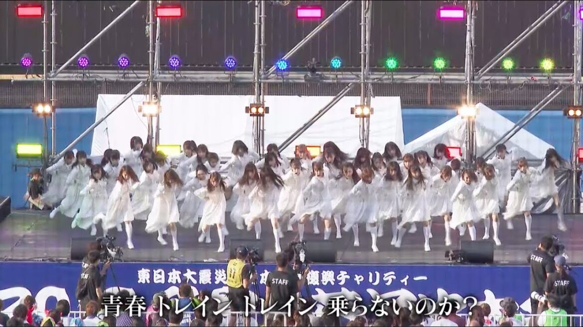 【正面ver.】ラストアイドル×akane　史上最高難度ダンス「青春トレイン」（2019.8.10 神宮外苑花火大会）