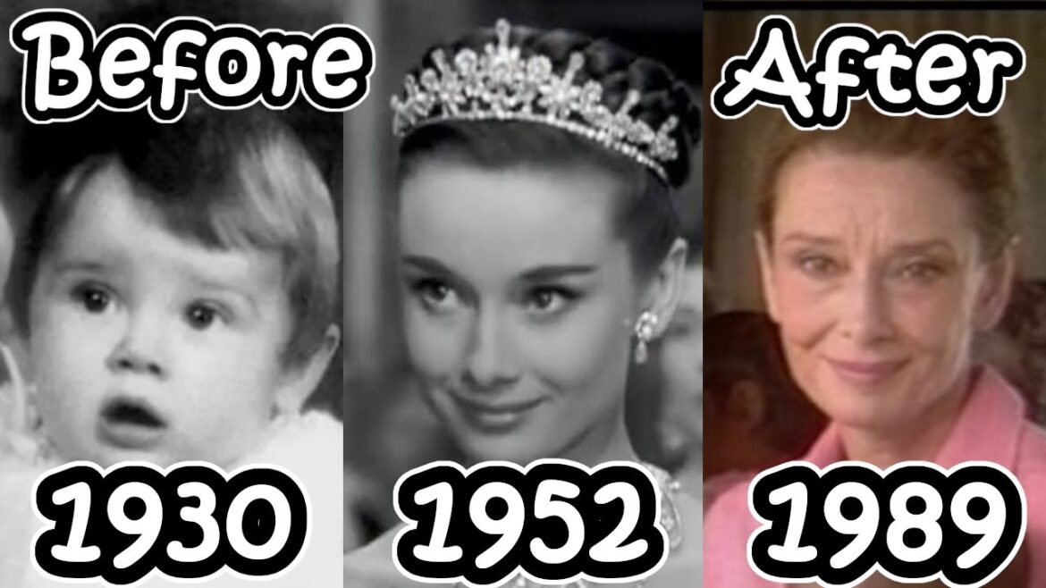 オードリー ヘップバーン・ビフォーアフター （Audrey Hepburn before after）【ローマの休日/ティファニーで朝食を/映画/晩年/ムーンリバー/Moon River/幼少期】