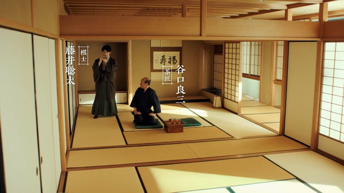 サントリー緑茶 伊右衛門 心落ち着く勝負の焙じ『心落ち着く勝負の焙じ』篇 18秒 藤井聡太 サントリー