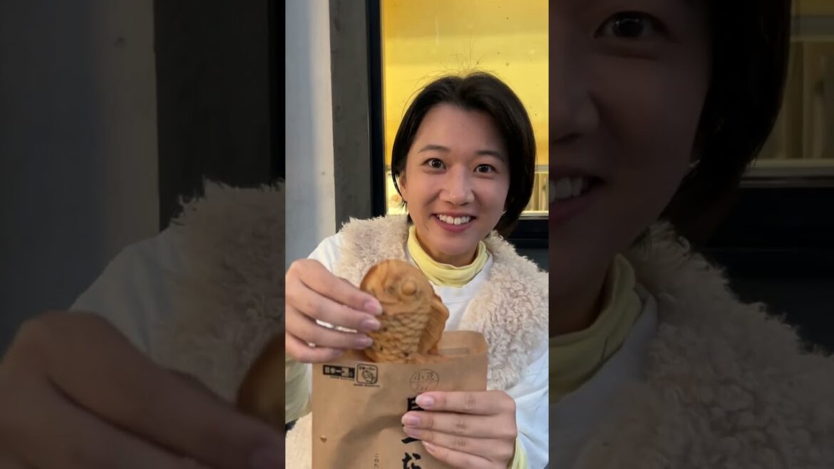 ジブリパークの近くにあるたい焼き屋さんが絶品すぎる... #shorts