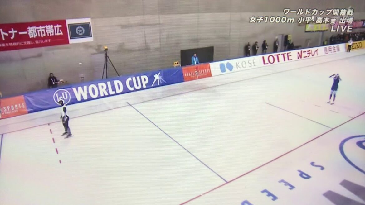 ワールドカップ 1000m 高木美帆選手2018.11.18