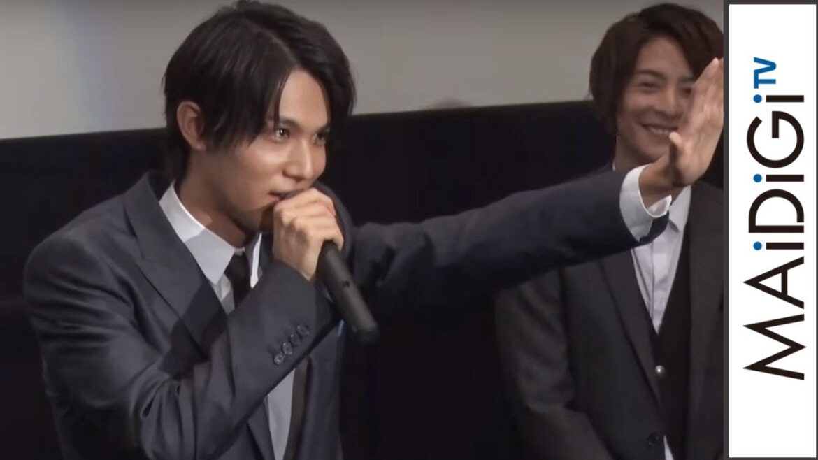 中川大志、告白対決で“壁ドン”も敗北 「ヘタレ男子」認定に苦笑い 映画「覚悟はいいかそこの女子。」完成披露試写会4 中川大志、告白対決で“壁ドン”も敗北 「ヘタレ男子」認定に苦笑い 映画「覚悟はいいかそこの女子。」完成披露試写会4