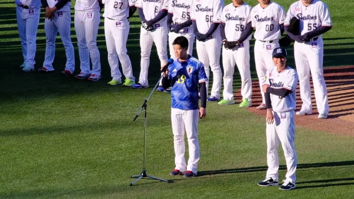 塩見選手による酒井宏樹選手への激励