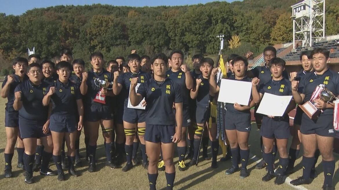 栃木県高校ラグビー決勝　國學院栃木vs佐野日大