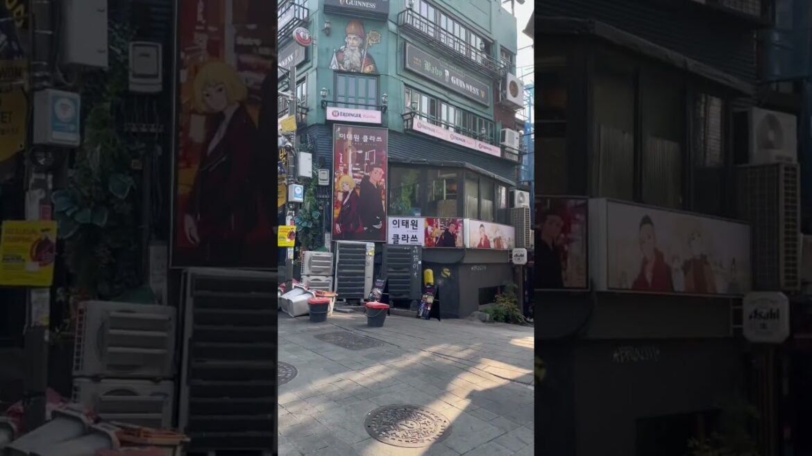 梨泰院クラス撮影現場【韓国梨泰院2022.11.09】
