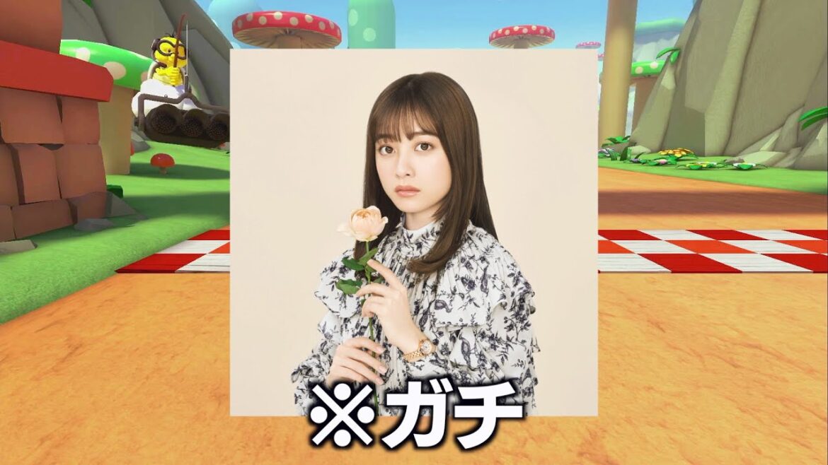橋本環奈さんが来ました【マリオカート】